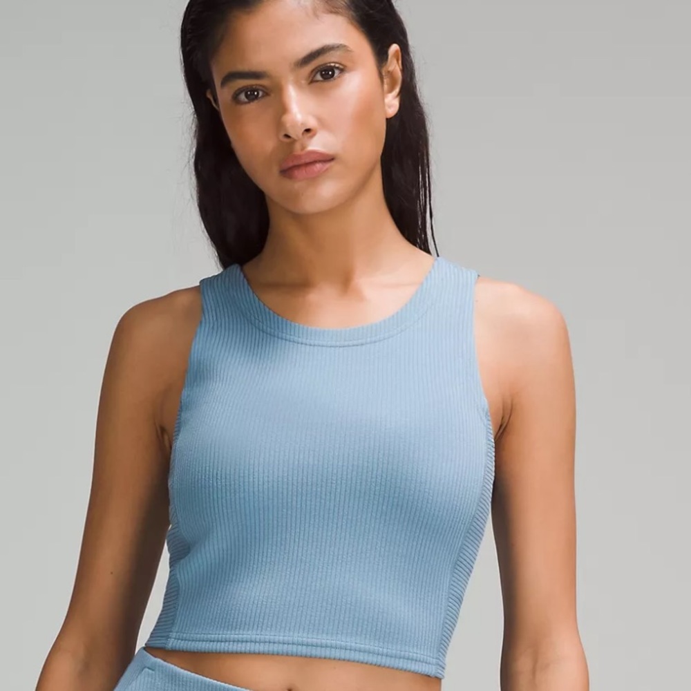 Ribbed Softstreme Cropped Tank